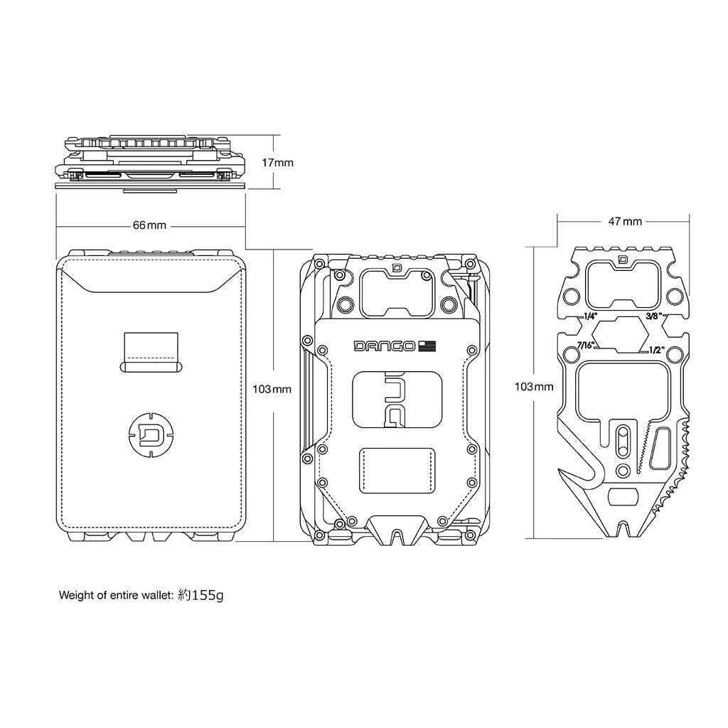 A10 SPEC-OPS シングルポケット アダプト ウォレット