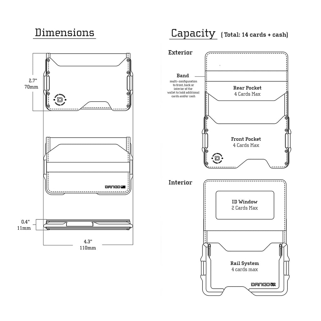 D03 ダッパー バイフォルド ウォレット